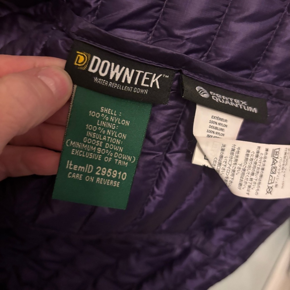 L.L. Bean Deep Purple Puffer Vest - Picture 11 of 13
